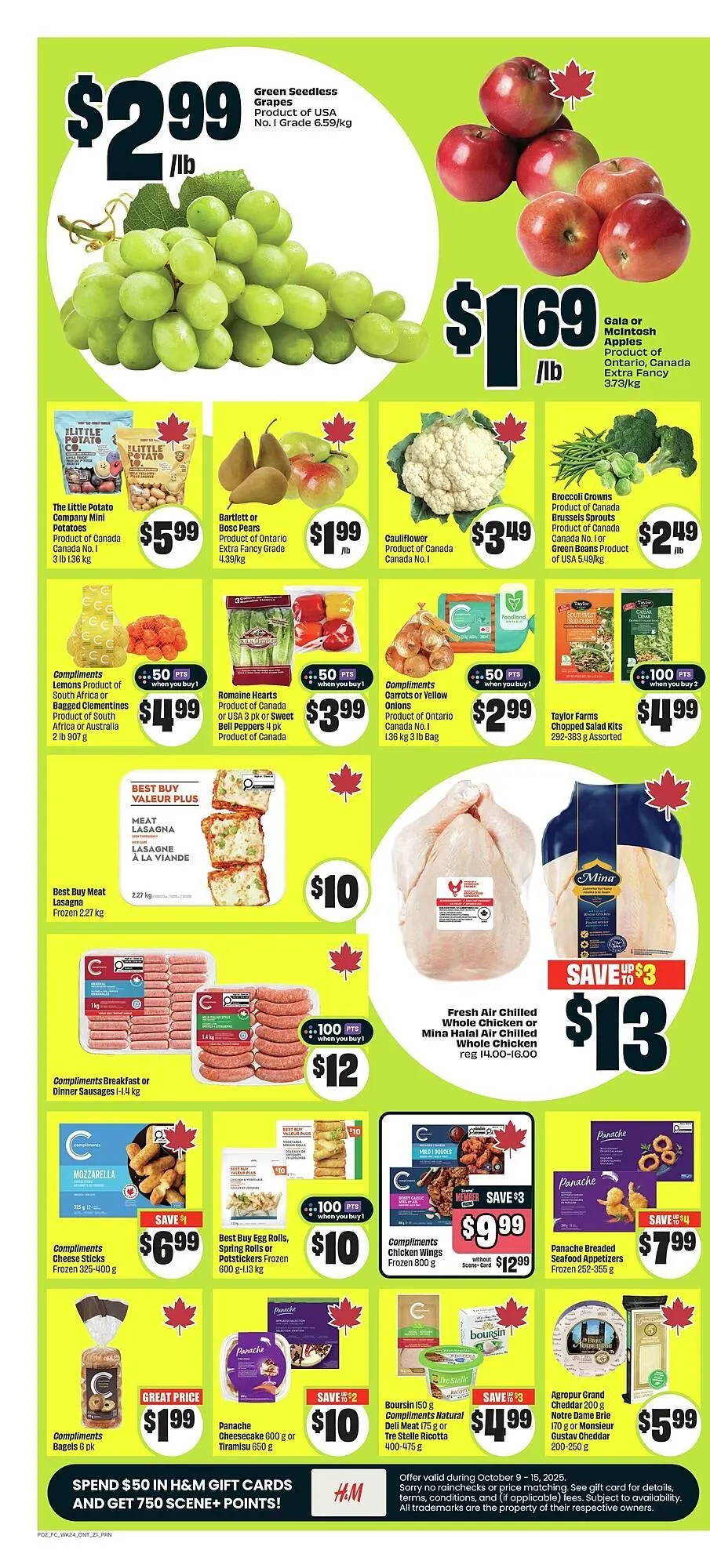 FreshCo flyer from October 9 to October 23 2025 - flyer page 3