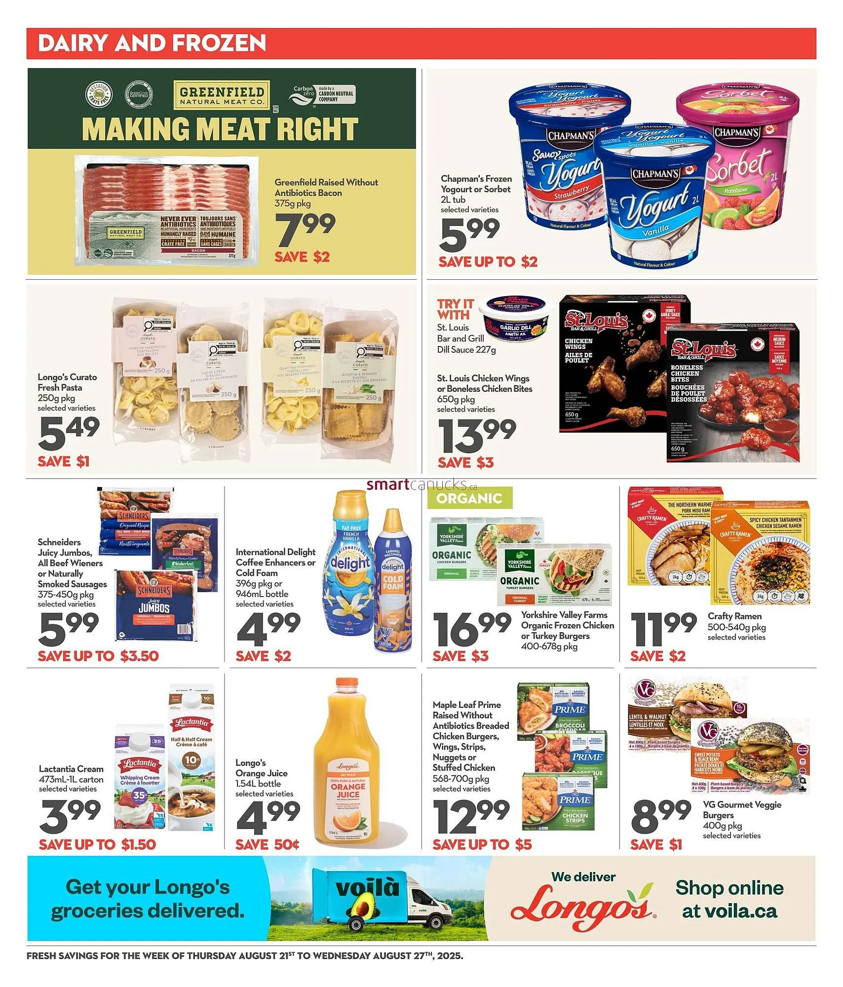 Longo's flyer from August 21 to August 27 2025 - flyer page 10