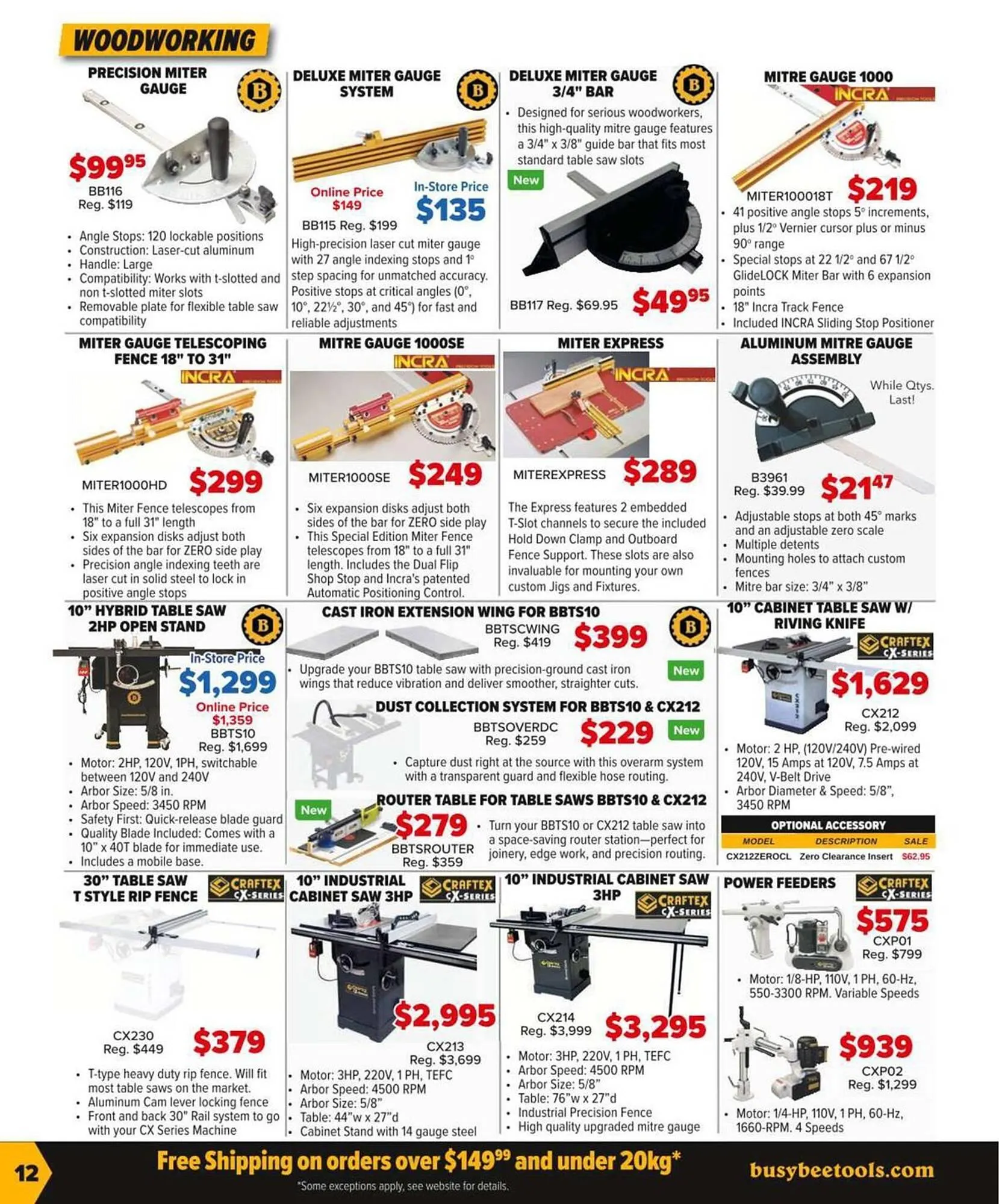 Busy Bee Tools flyer from January 19 to March 28 2026 - flyer page 12