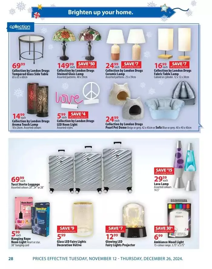 London Drugs Weekly ad from November 12 to December 26 2024 - flyer page 20