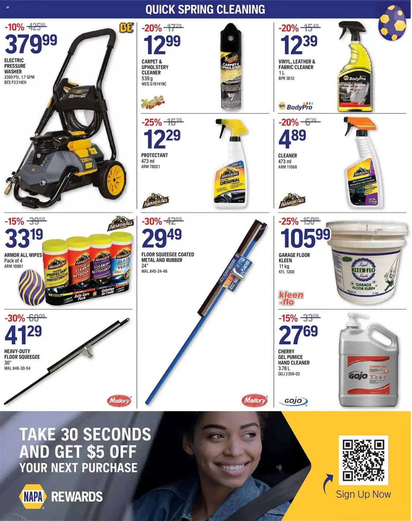 NAPA Auto Parts flyer from April 1 to April 30 2025 - flyer page 6