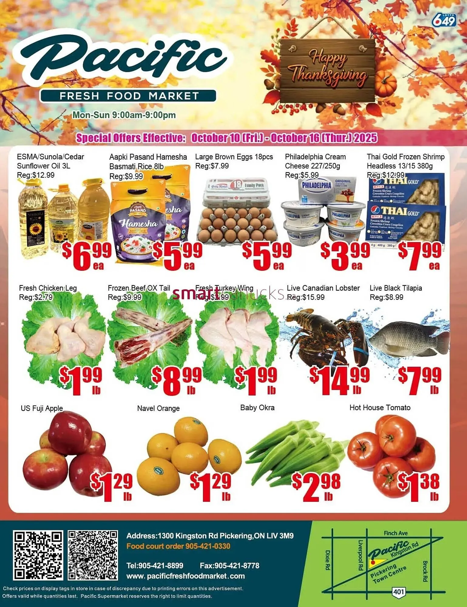New Pacific Supermarket flyer from October 10 to October 16 2025 - flyer page 1