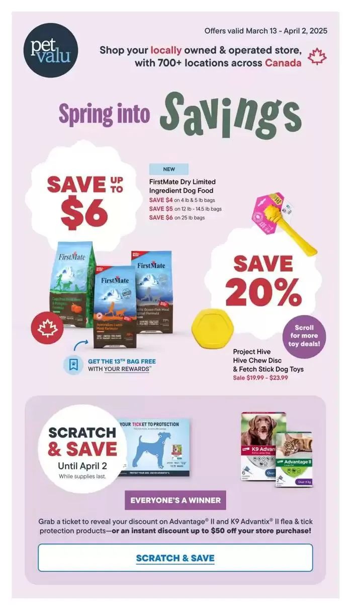 Spring into Savings - 1