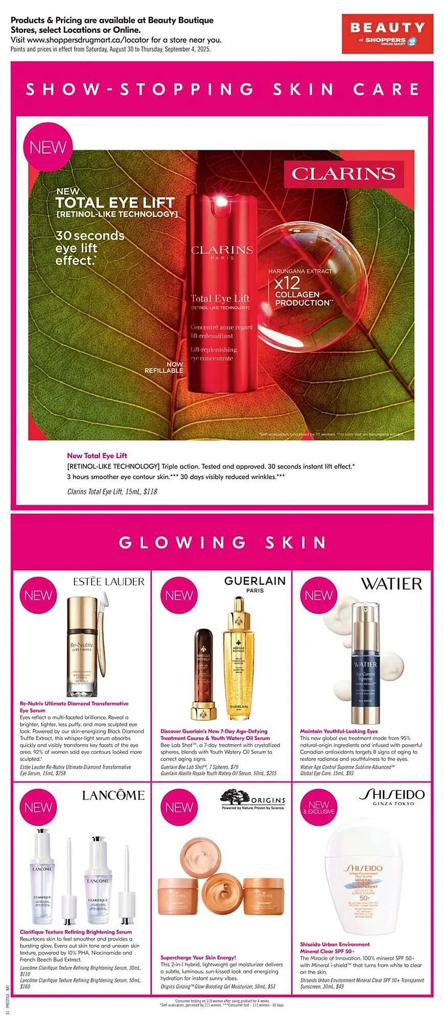 Shoppers Drug Mart flyer from August 29 to October 1 2025 - flyer page 14