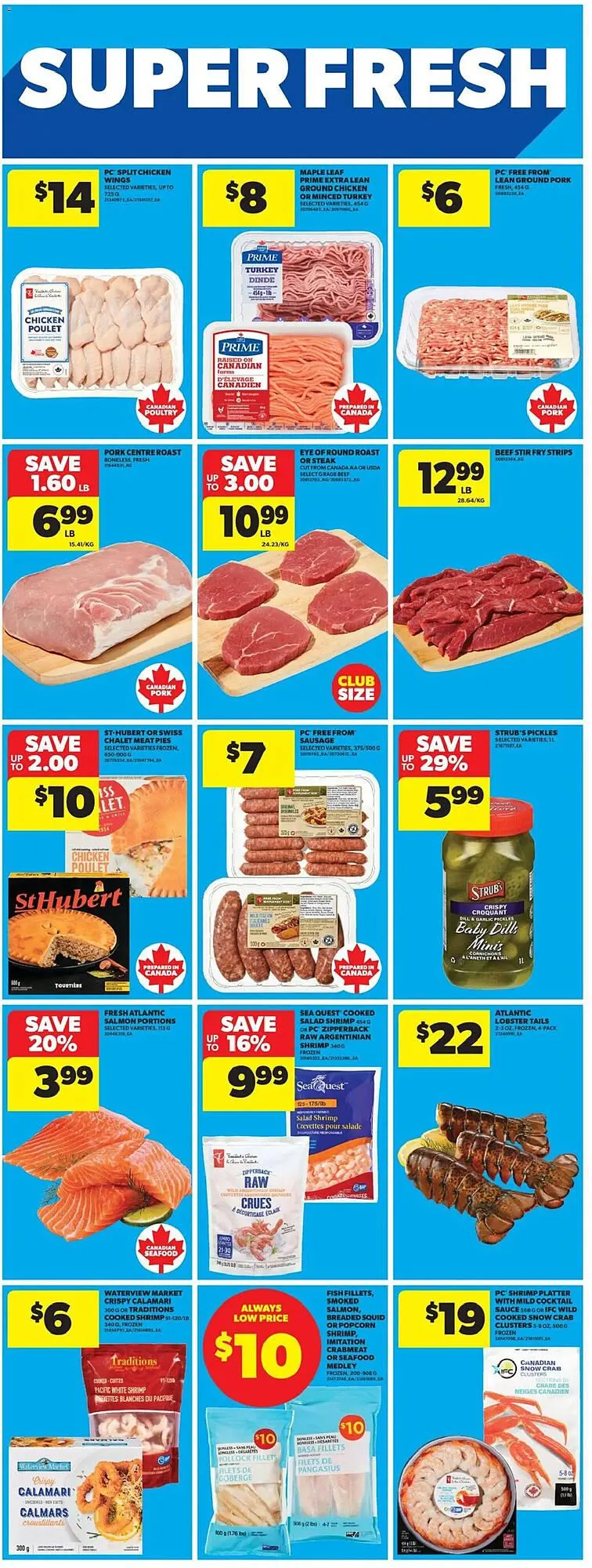 Real Canadian Superstore flyer from January 22 to January 28 2026 - flyer page 12