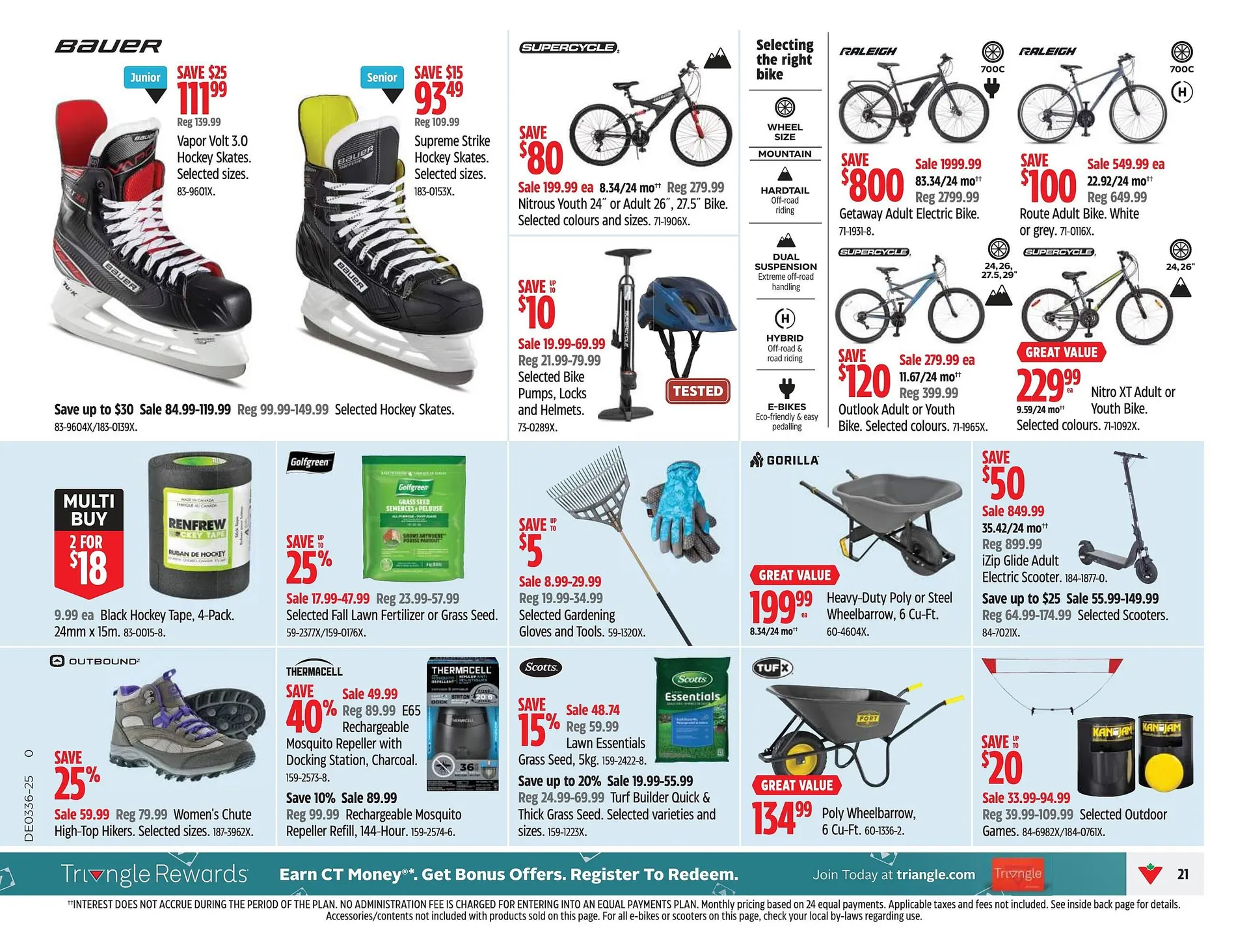 Canadian Tire flyer from August 28 to September 3 2025 - flyer page 21