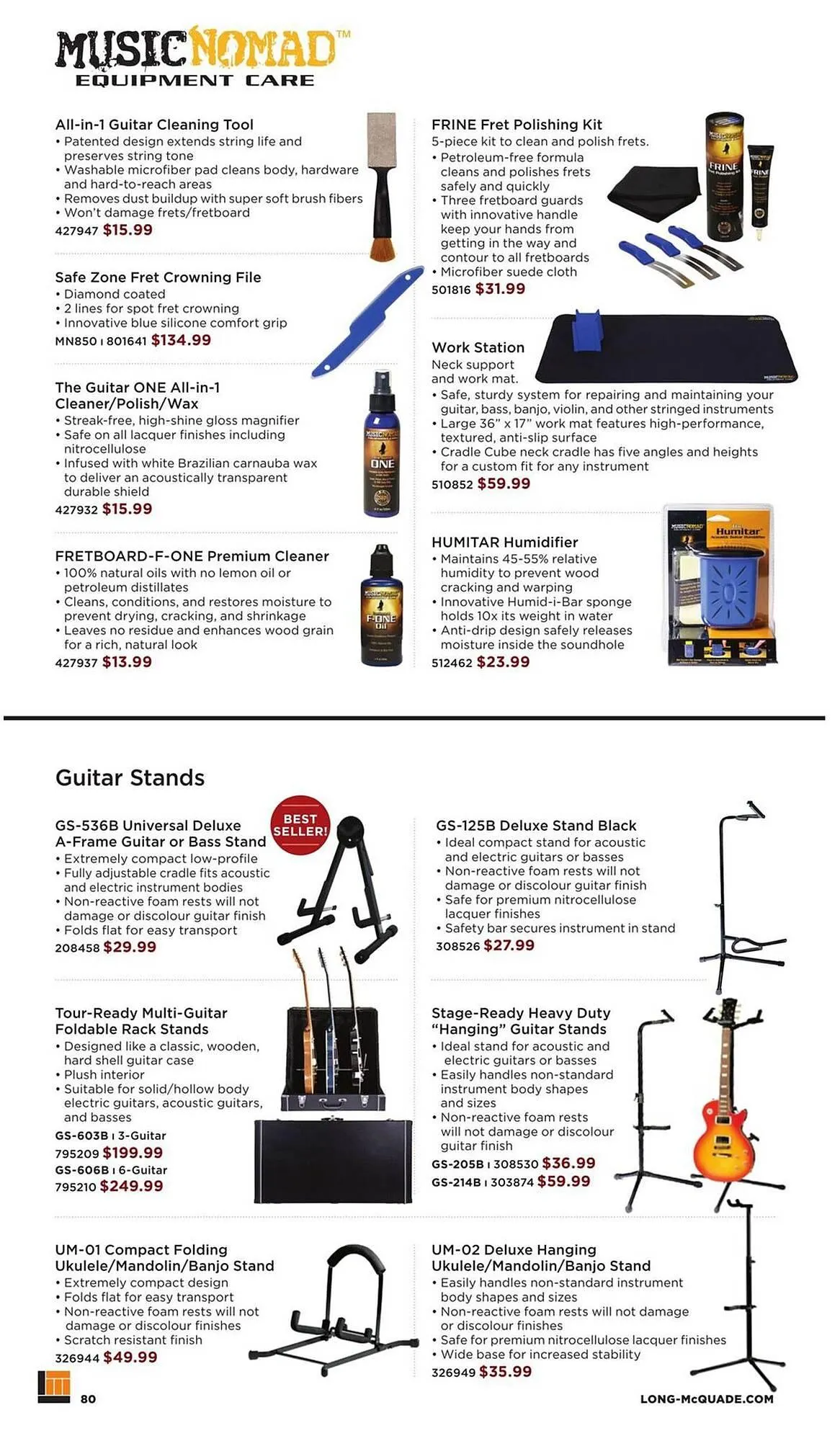 Long & McQuade flyer from November 5 to July 31 2026 - flyer page 80