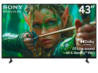 43" Sony K43S20M2 BRAVIA 2 II 4K Ultra HD Smart TV (2025)