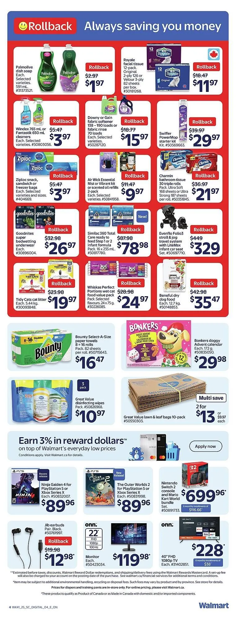 Walmart flyer from November 6 to November 13 2025 - flyer page 5