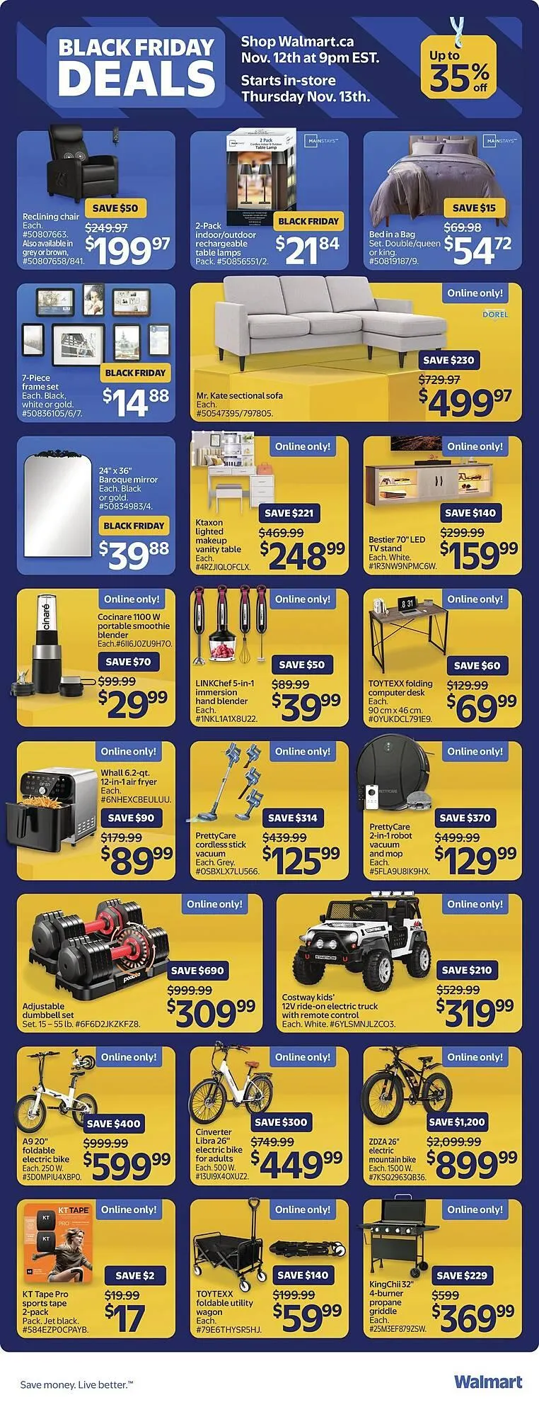 Walmart flyer from November 13 to November 21 2025 - flyer page 8