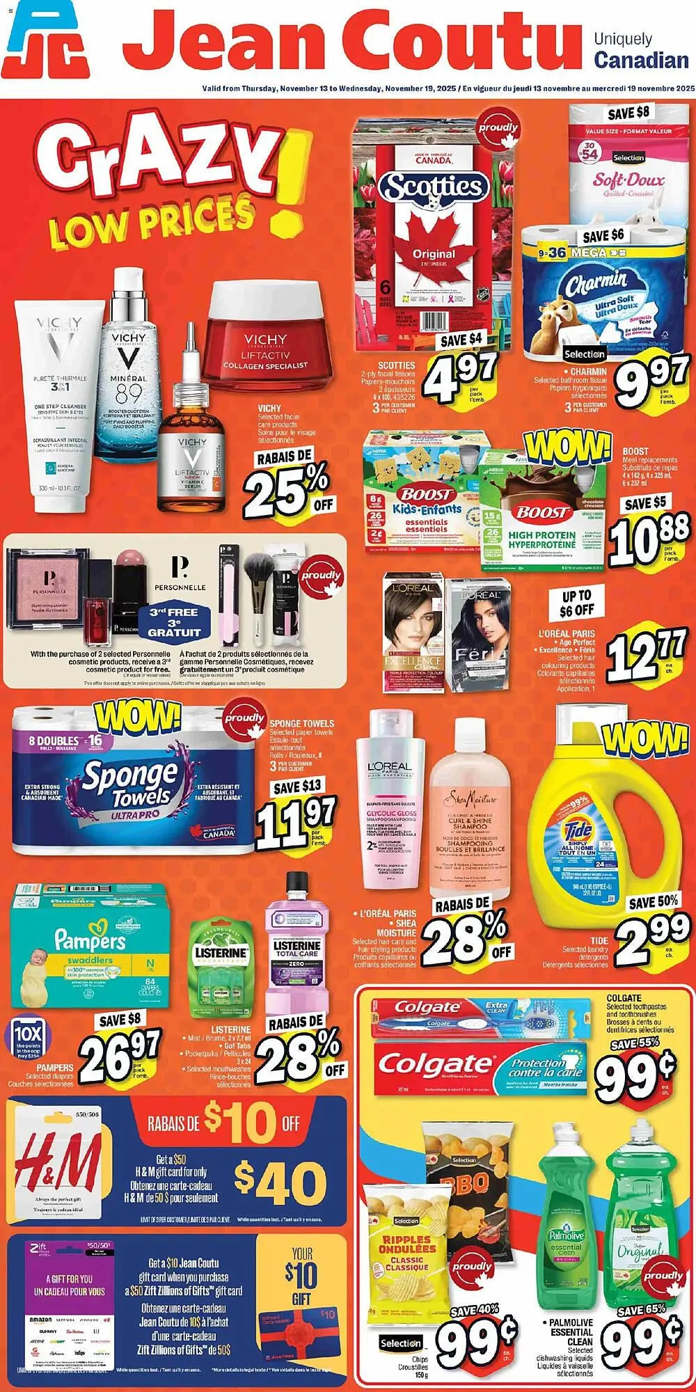 Jean Coutu flyer from November 13 to November 20 2025 - flyer page 1