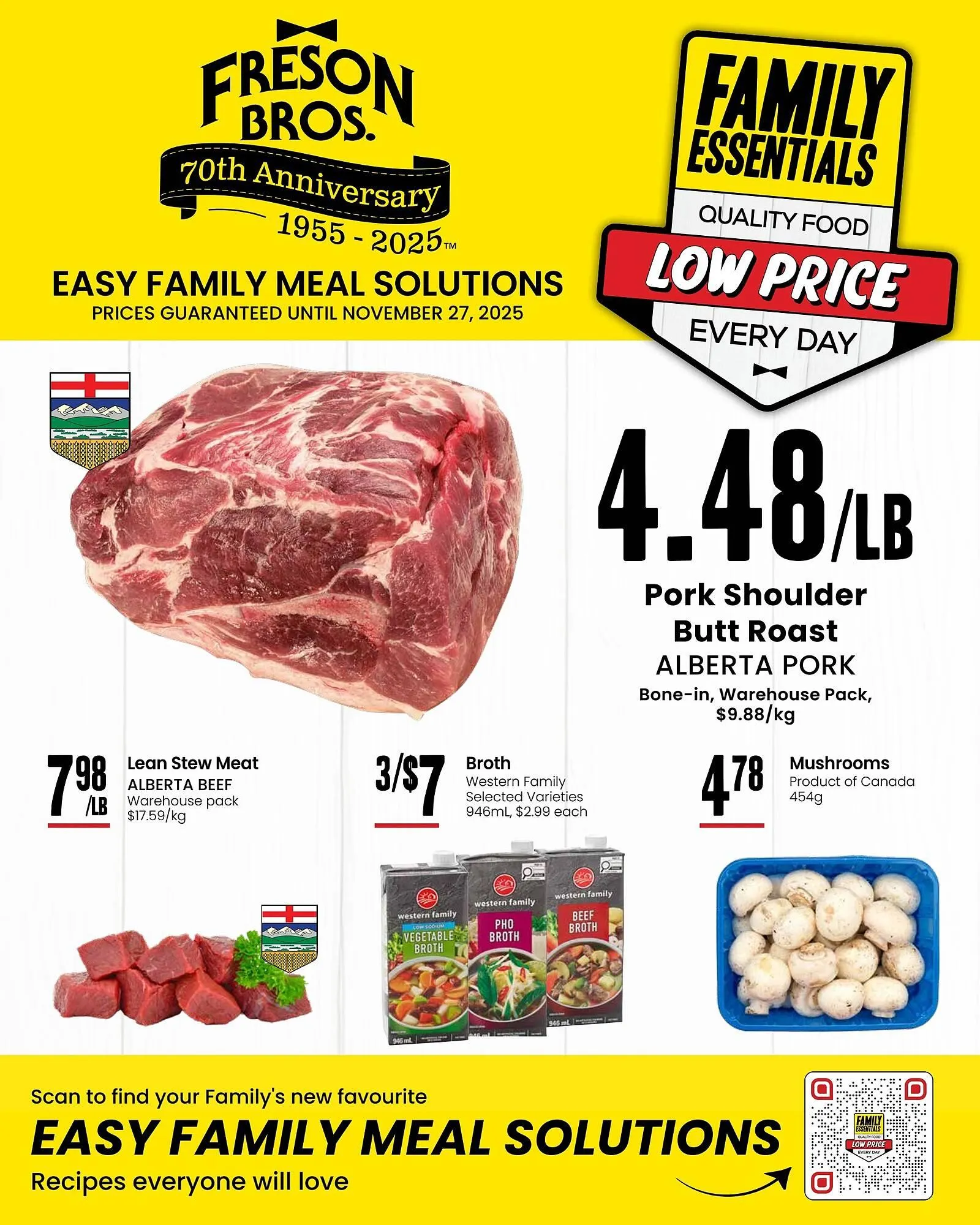 Freson Bros flyer - 1