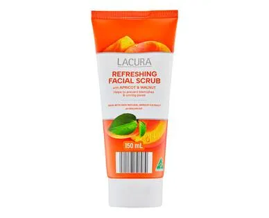 LACURA ® Refreshing Facial Scrub with Apricot & Walnut 150ml