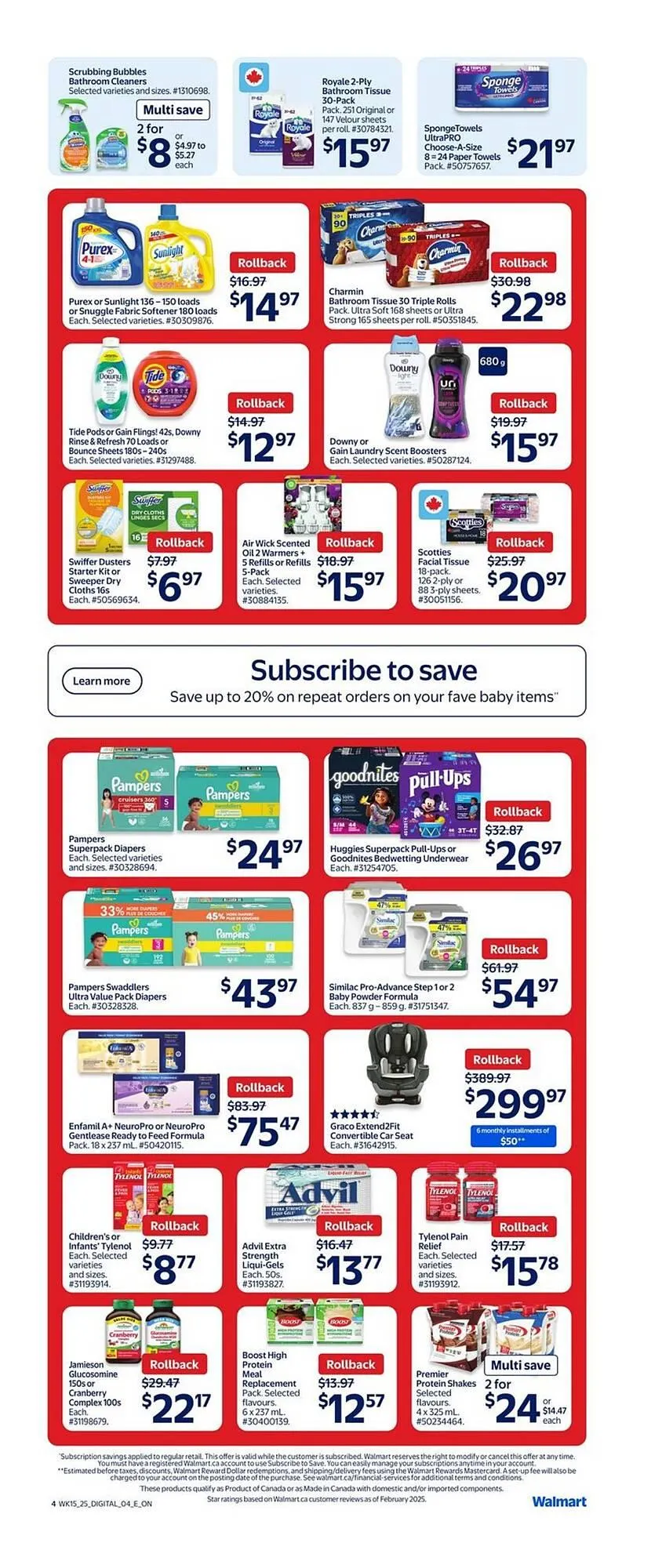 Walmart flyer from May 8 to May 14 2025 - flyer page 10