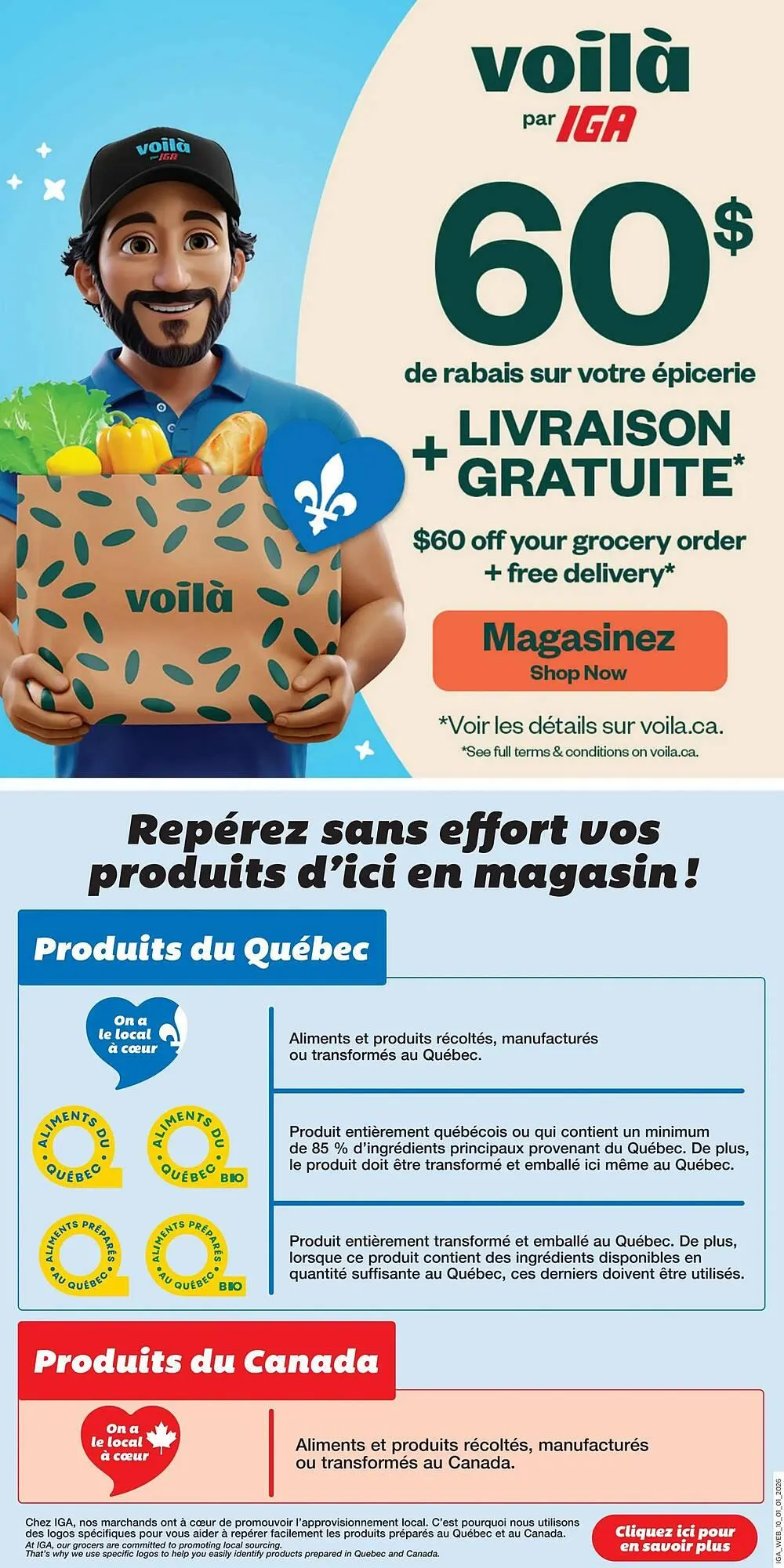 IGA flyer from January 1 to January 7 2026 - flyer page 12