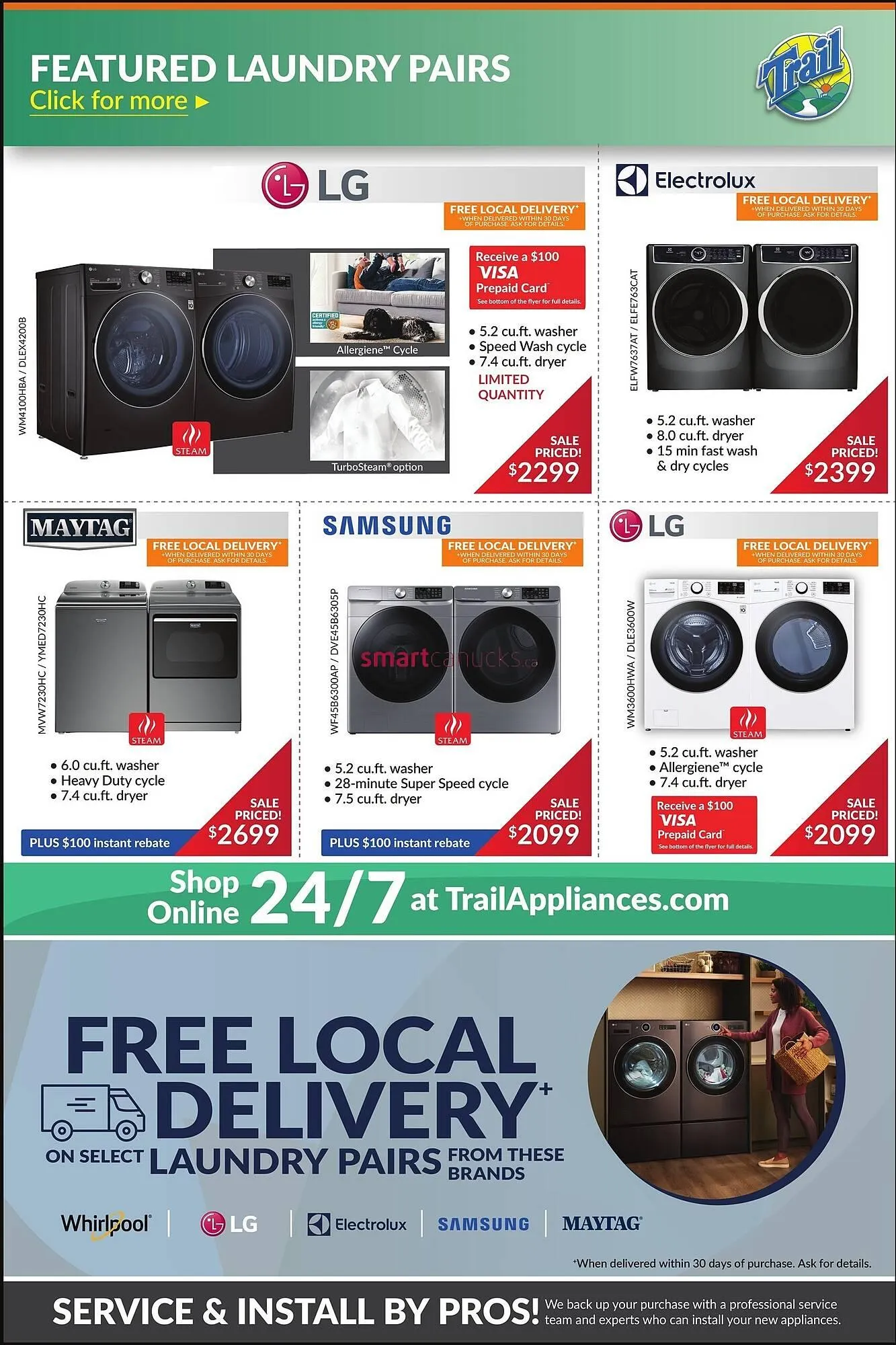 Trail Appliances flyer from May 8 to May 14 2025 - flyer page 8