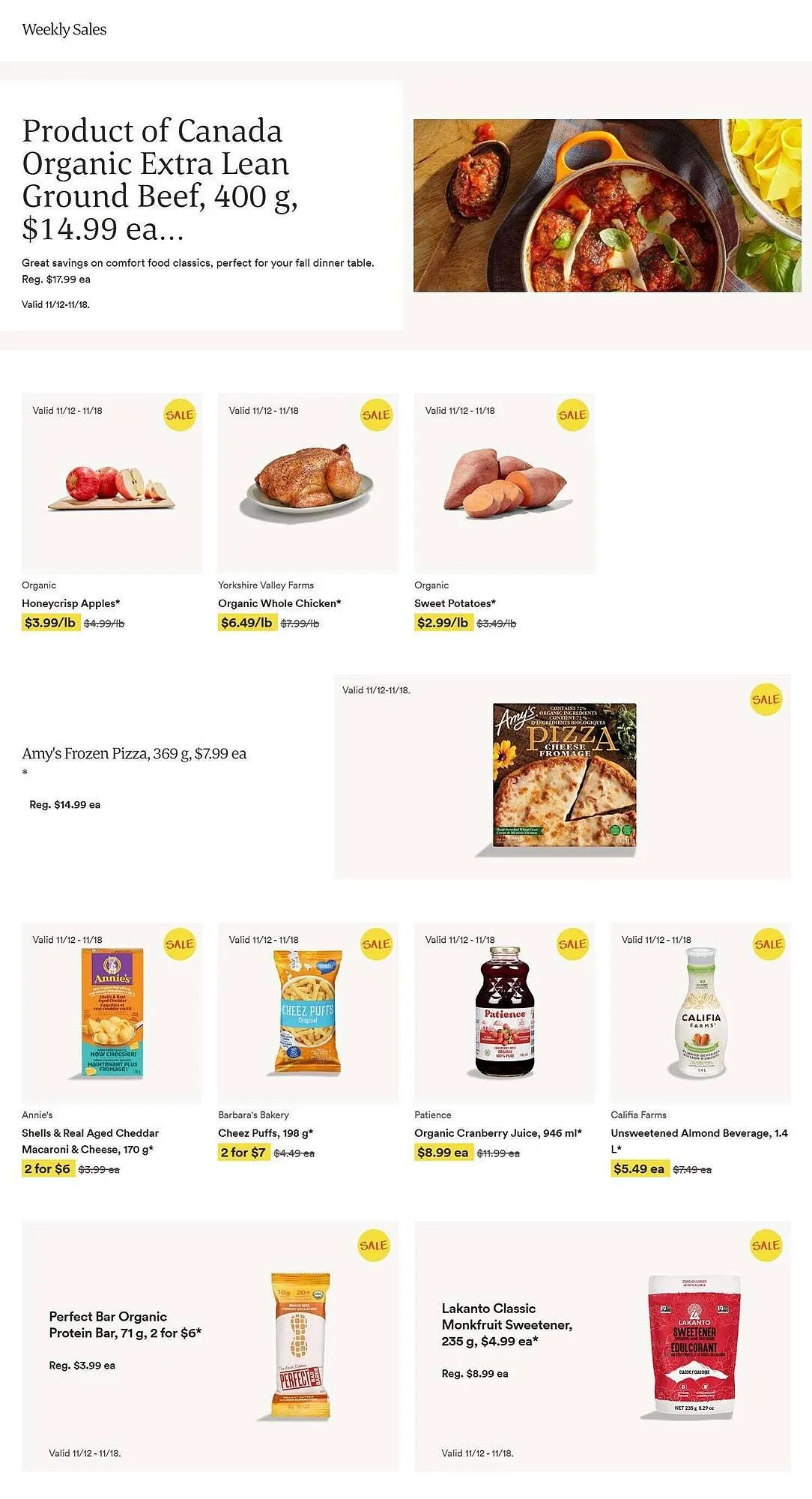 Whole Foods Market flyer from November 12 to November 19 2025 - flyer page 1