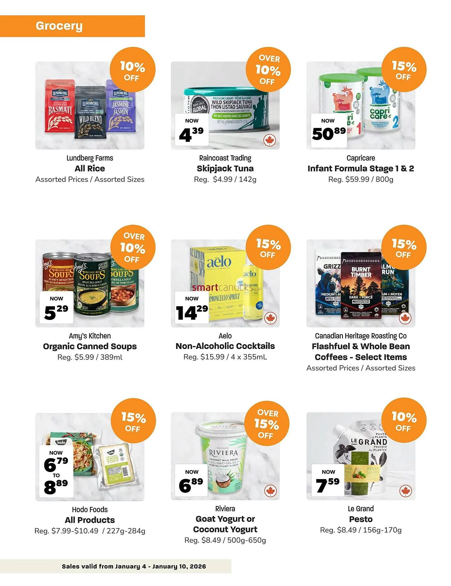 Blush Lane Organics flyer from January 4 to January 10 2026 - flyer page 3