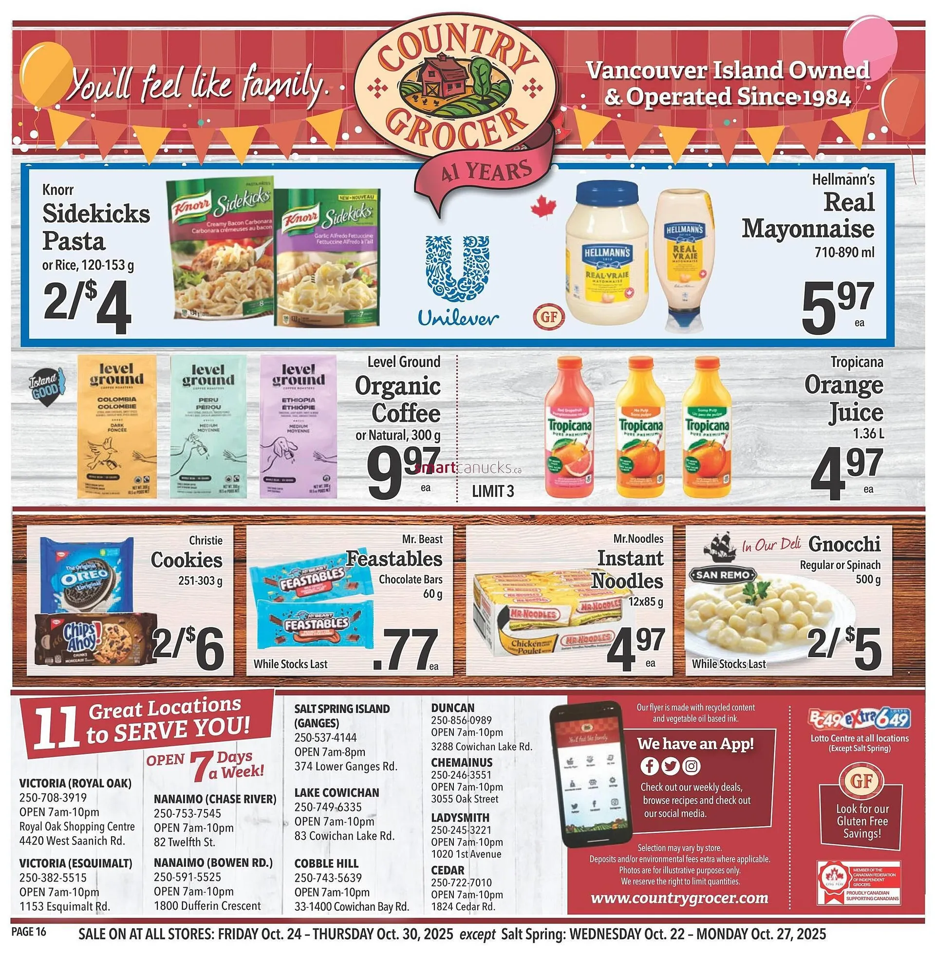 Country Grocer flyer from October 23 to October 29 2025 - flyer page 16