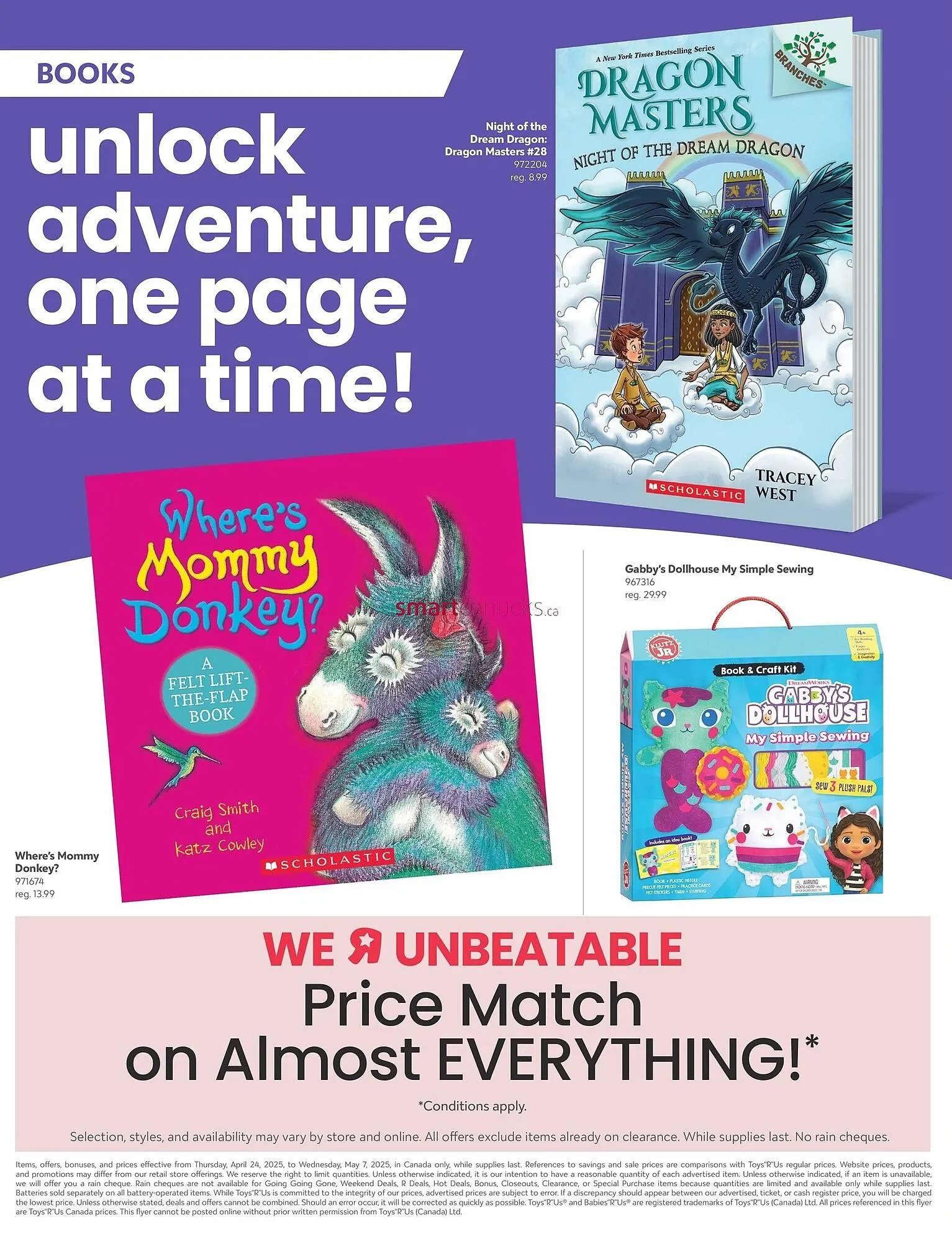 Toys R us flyer from April 24 to April 30 2025 - flyer page 4