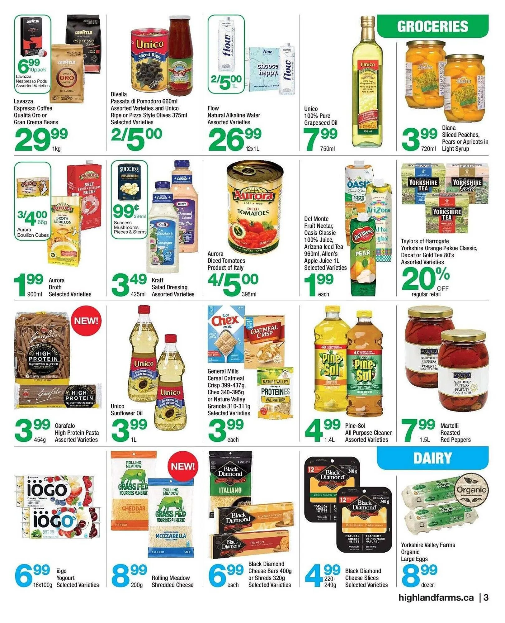 Highland Farms flyer from January 22 to February 5 2026 - flyer page 3