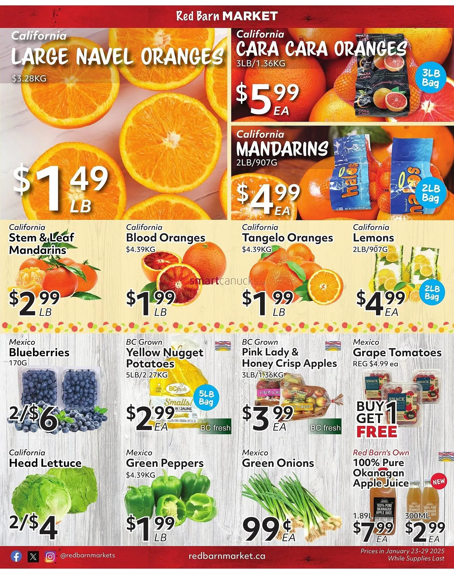 Red Barn Market flyer from January 23 to February 12 2025 - flyer page 11