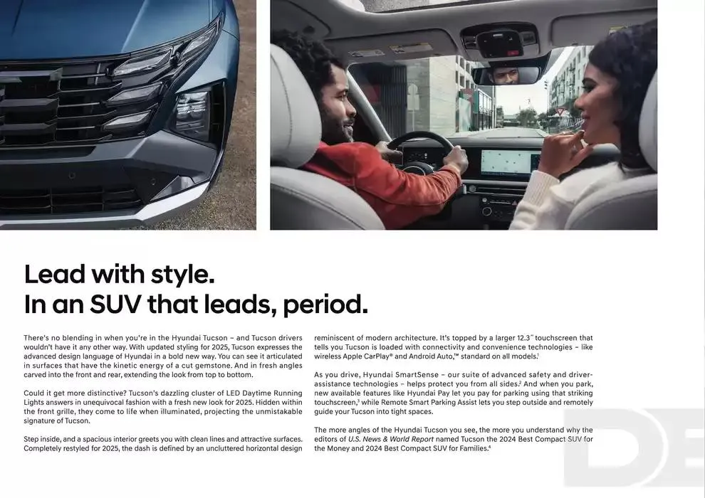 Hyundai Tucson 2025 from March 5 to March 5 2026 - flyer page 2