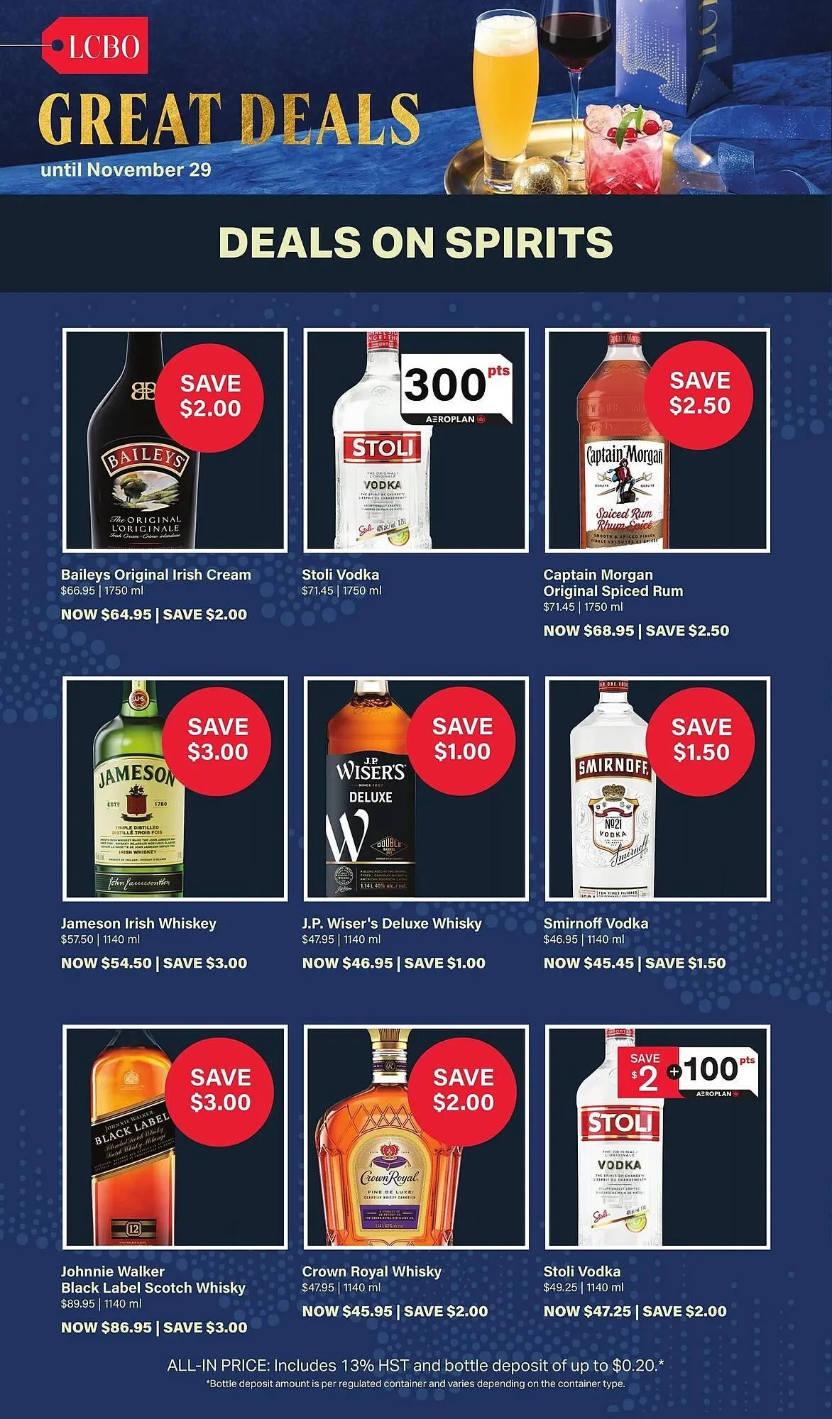 LCBO flyer from November 12 to November 18 2025 - flyer page 1