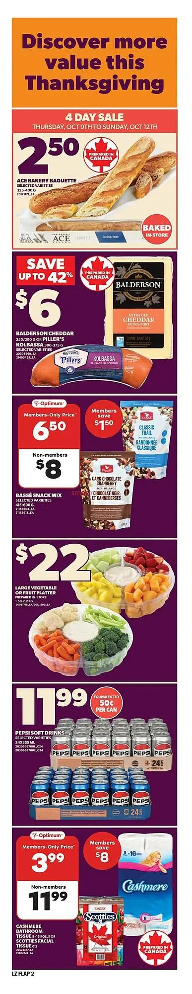 Loblaws flyer from October 9 to October 15 2025 - flyer page 2