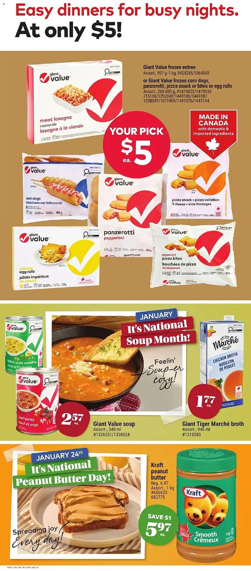 Giant Tiger flyer from January 21 to January 27 2026 - flyer page 3