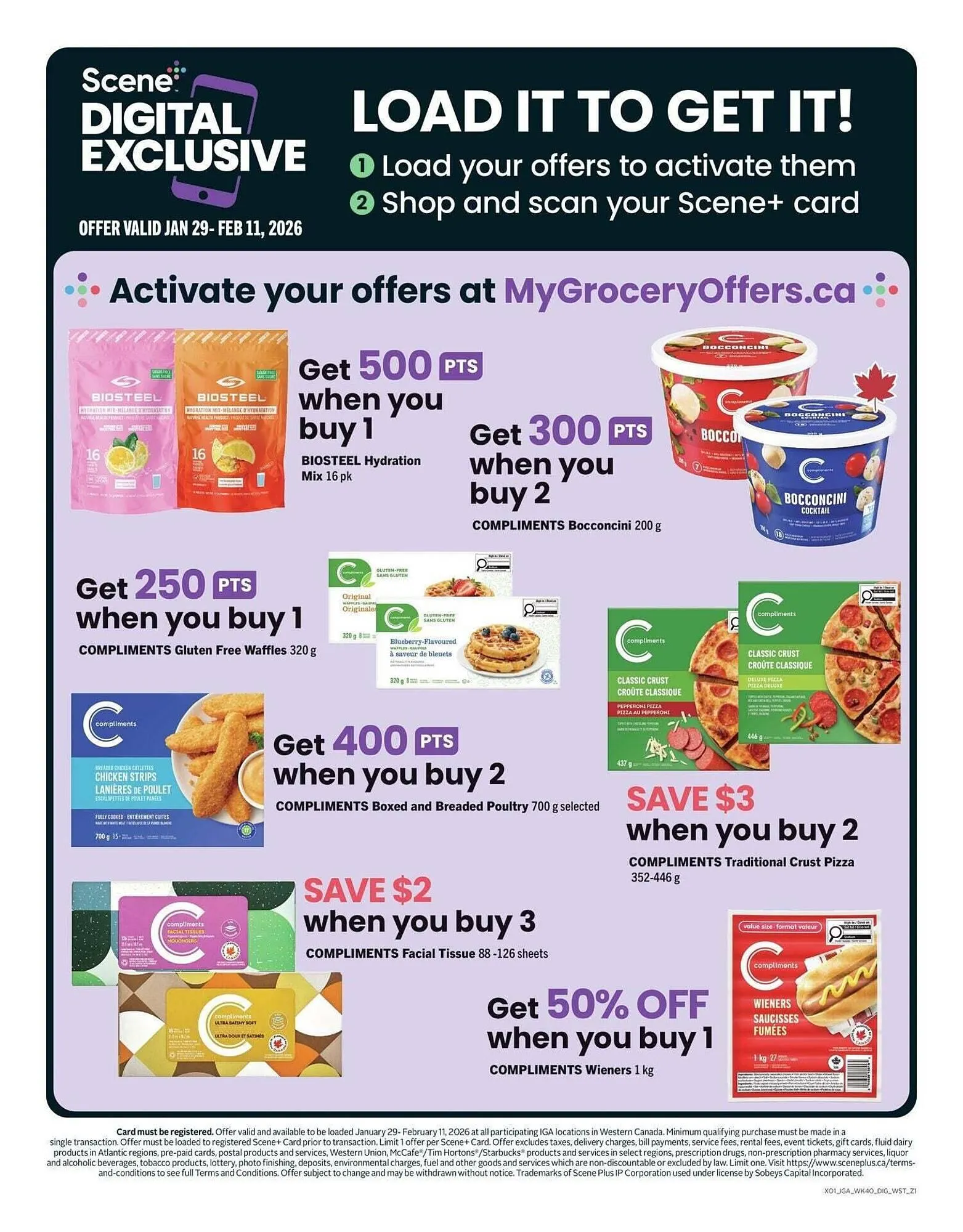 IGA flyer from January 30 to February 6 2026 - flyer page 13