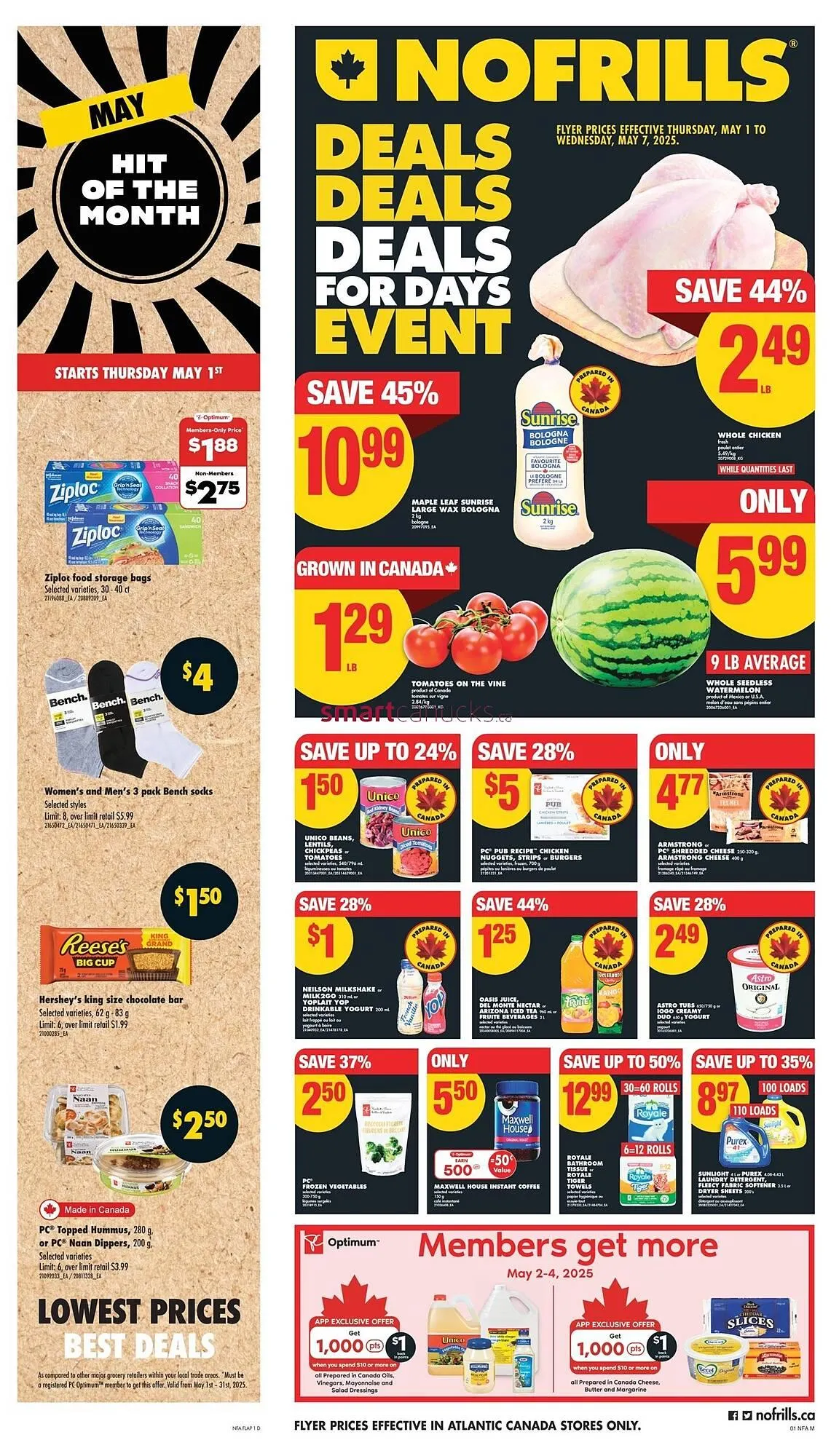 No Frills flyer from May 1 to May 7 2025 - flyer page 1