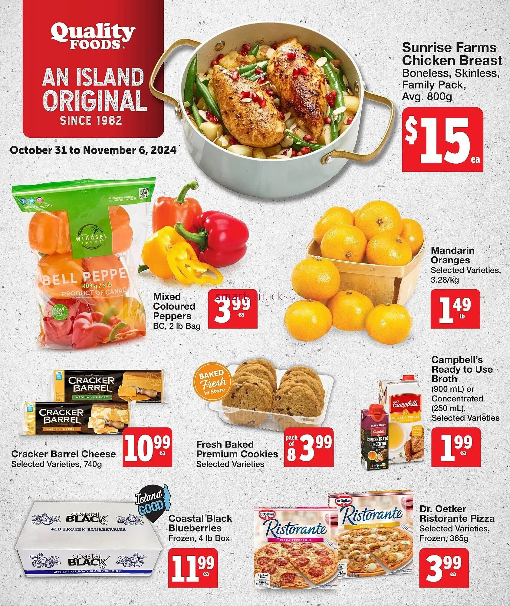 Quality Foods flyer from October 31 to November 6 2024 - flyer page 1