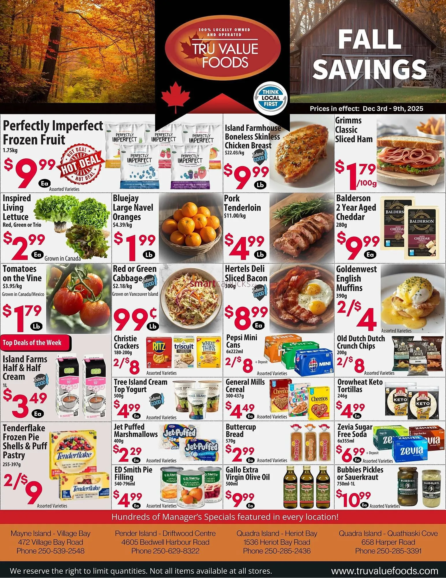 Tru Value Foods flyer from December 3 to December 9 2025 - flyer page 1