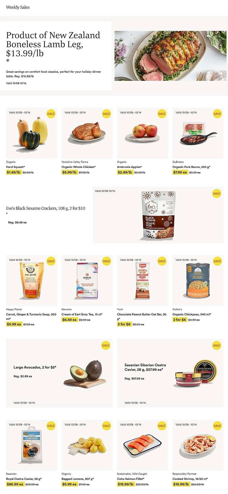 Whole Foods Market flyer from October 9 to October 16 2025 - flyer page 1