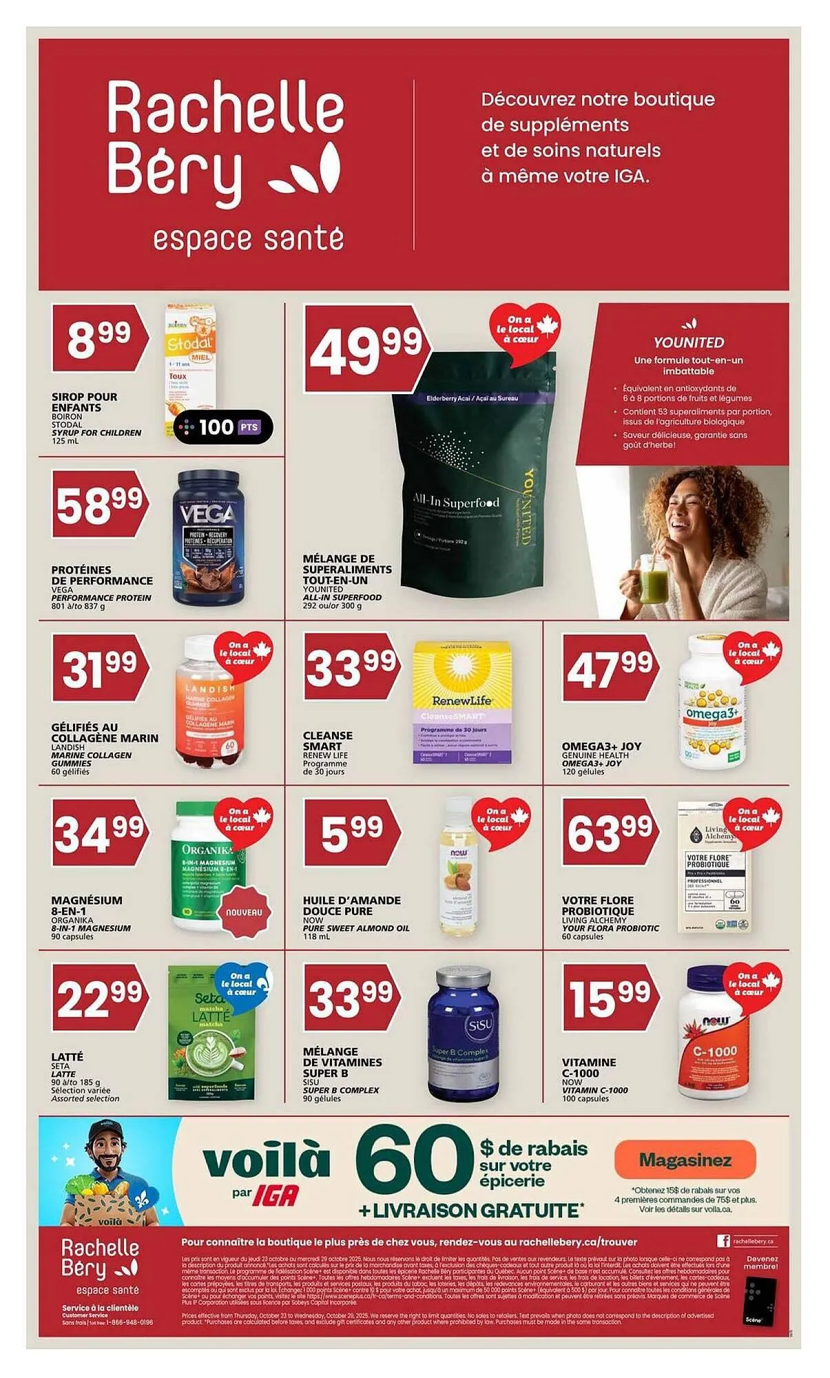 Rachelle-Bery Pharmacy flyer from October 23 to October 30 2025 - flyer page 1