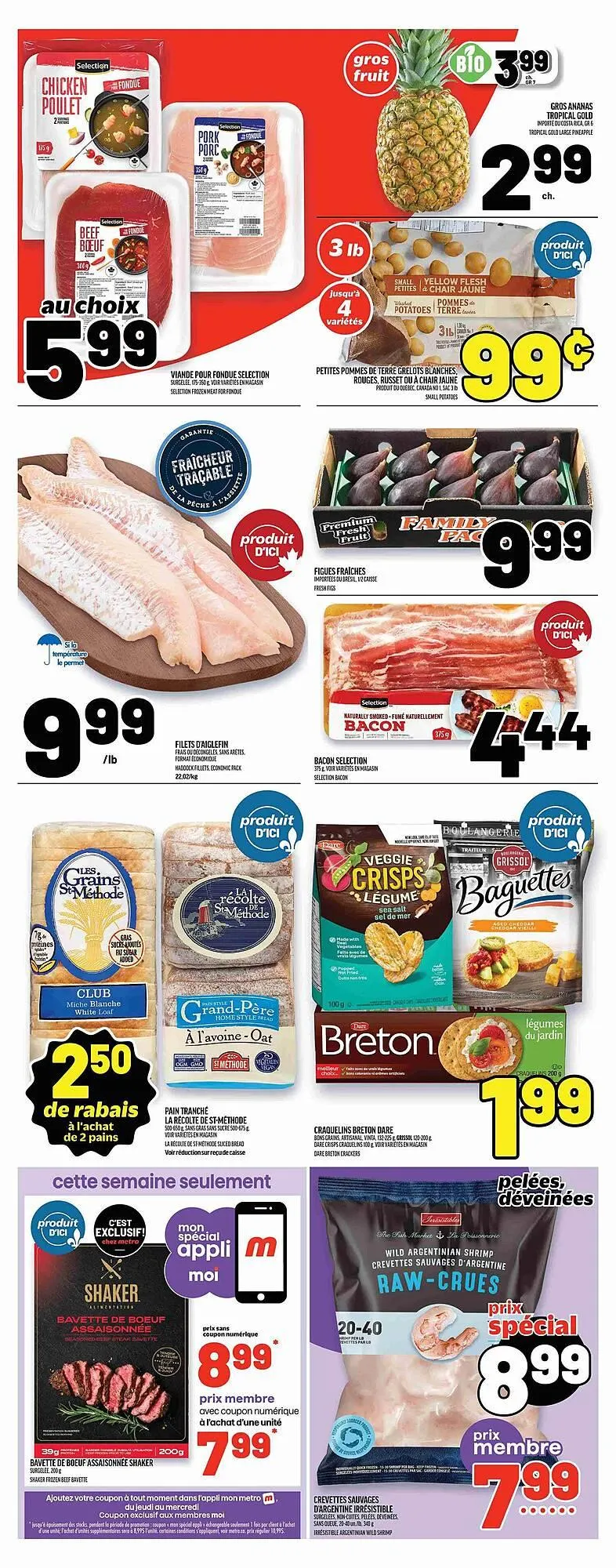 Metro flyer from April 1 to May 1 2025 - flyer page 2