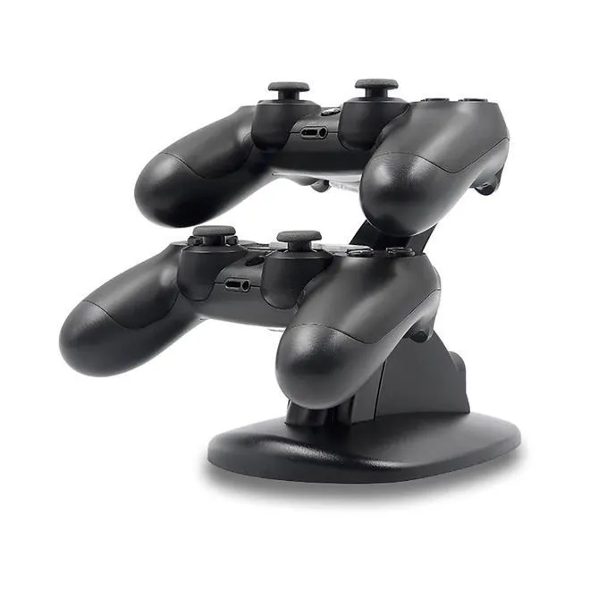 Safe and Reliable with 2 Charge Port Charging Dock for PS4/PS4 Slim/PS4 Pro Controller