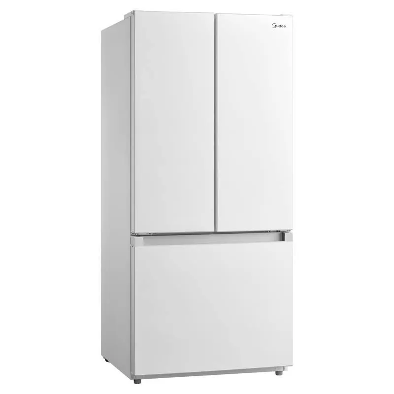 Midea Réfrigérateur 18,4 pi3 30 po Blanc Portes françaises - MRF18B4AWW