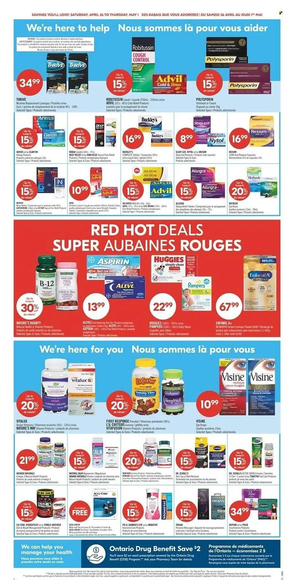 Shoppers Drug Mart flyer from April 26 to May 1 2025 - flyer page 2