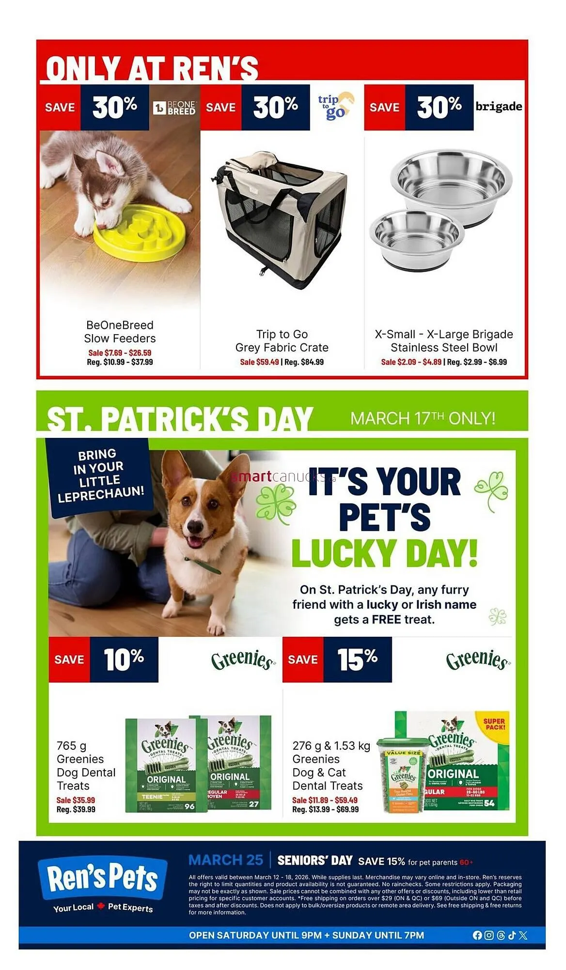 Ren’s Pets Depot flyer from March 12 to March 18 2026 - flyer page 7