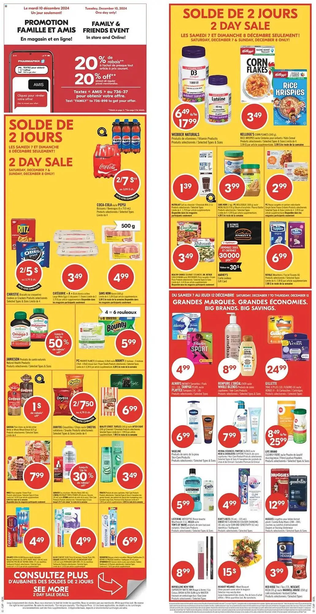 Pharmaprix flyer from December 7 to December 12 2024 - flyer page 2