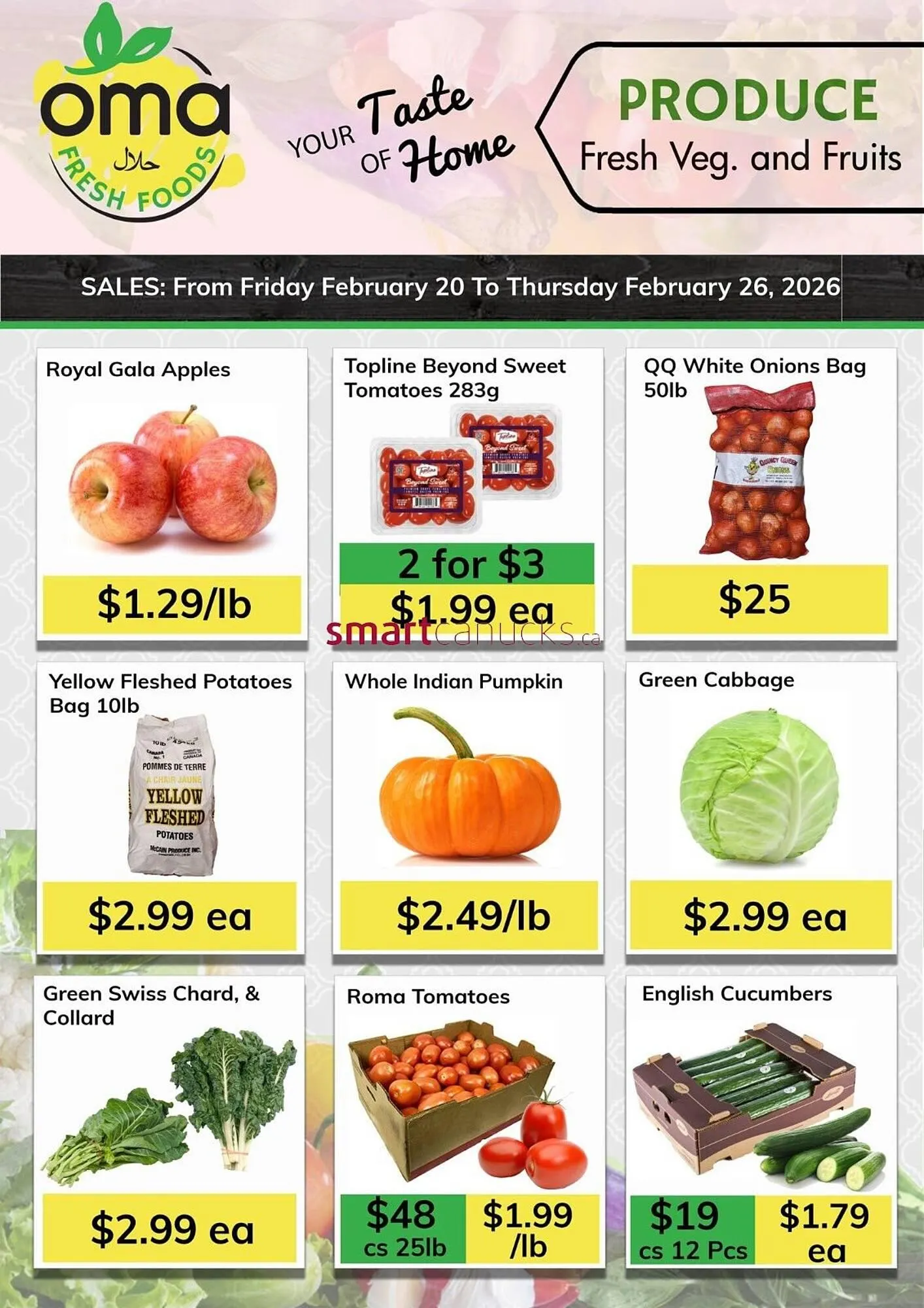 Oma Fresh Foods flyer from February 20 to February 26 2026 - flyer page 8