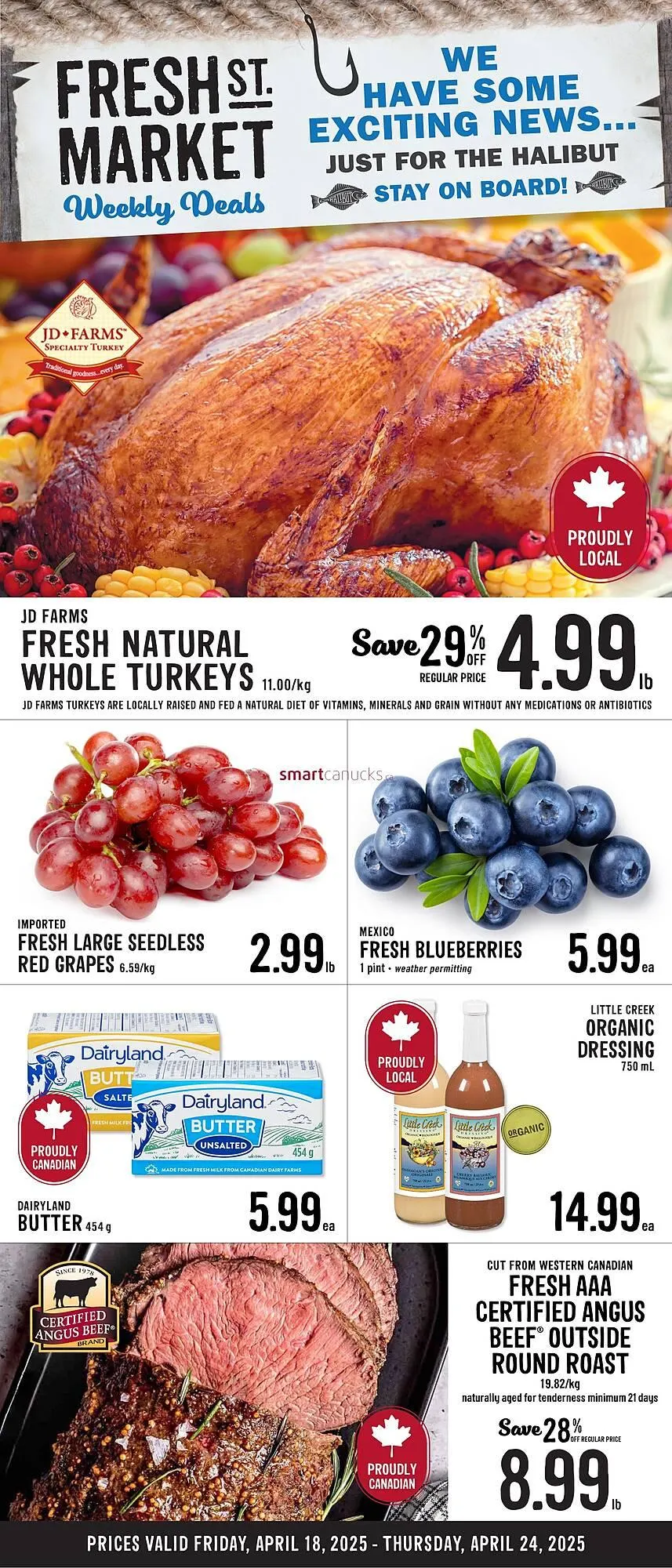 Fresh St Market flyer - 1