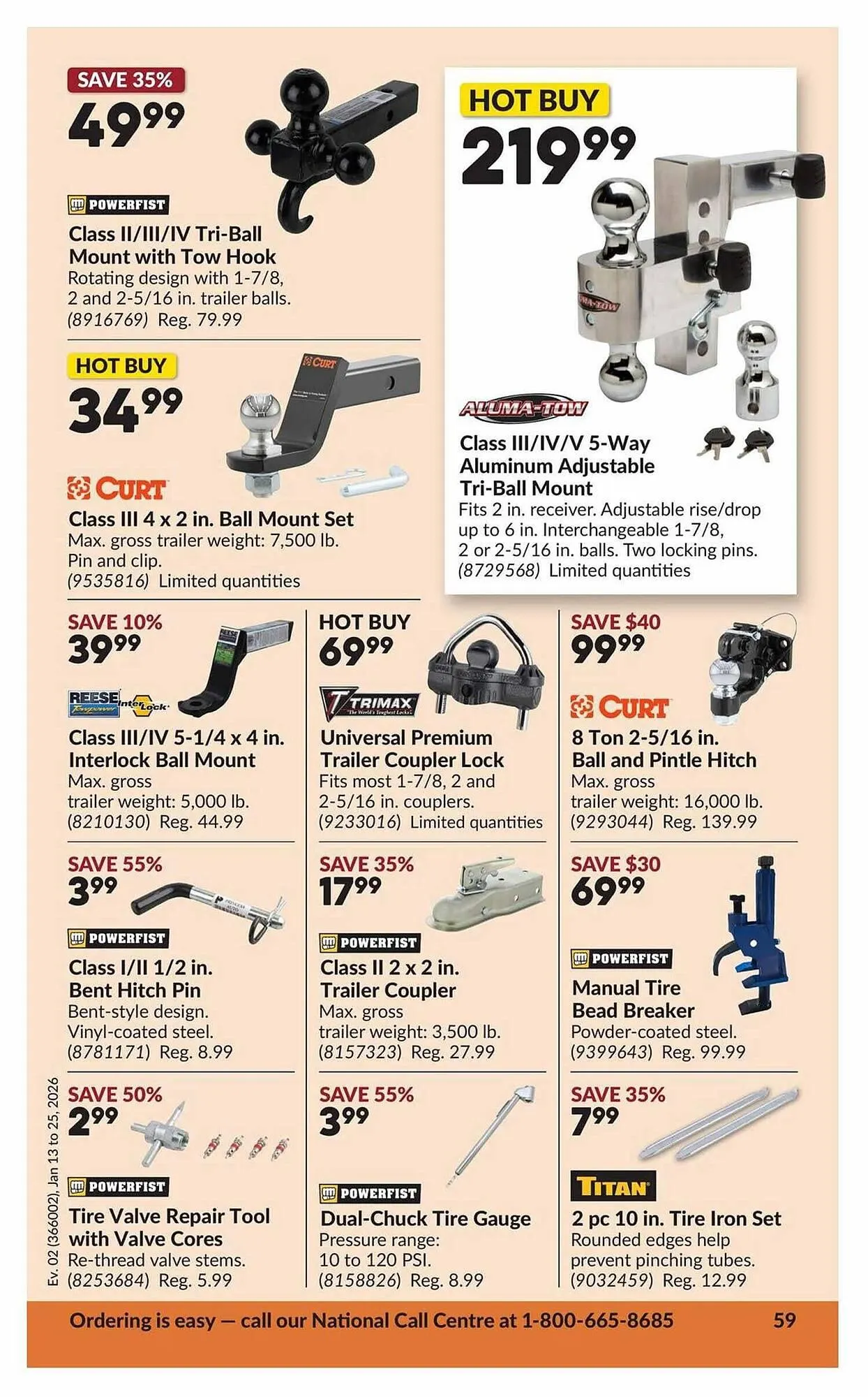 Princess Auto flyer from January 13 to January 26 2026 - flyer page 64