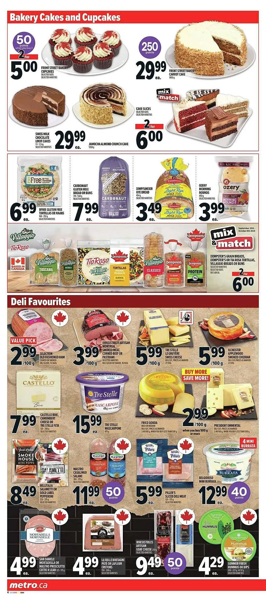 Metro flyer from October 2 to October 9 2025 - flyer page 9