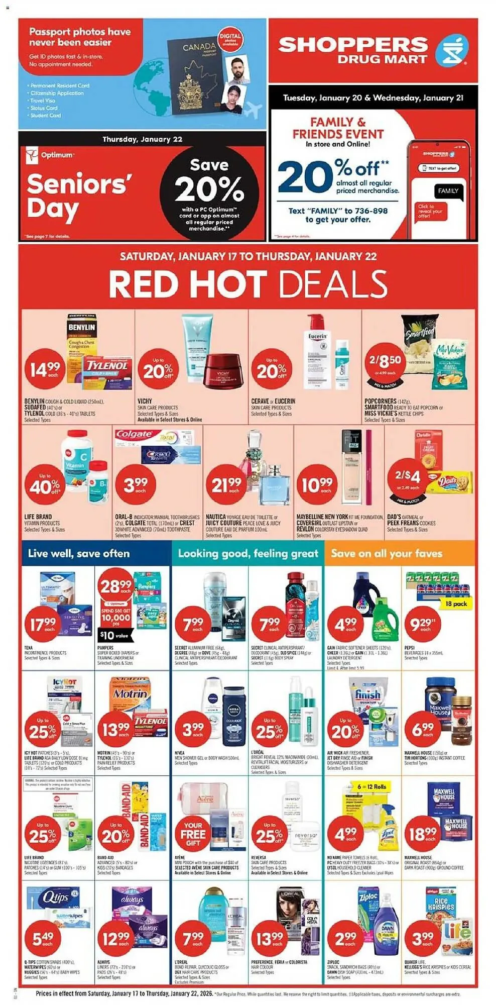 Shoppers Drug Mart flyer from January 16 to January 23 2026 - flyer page 3