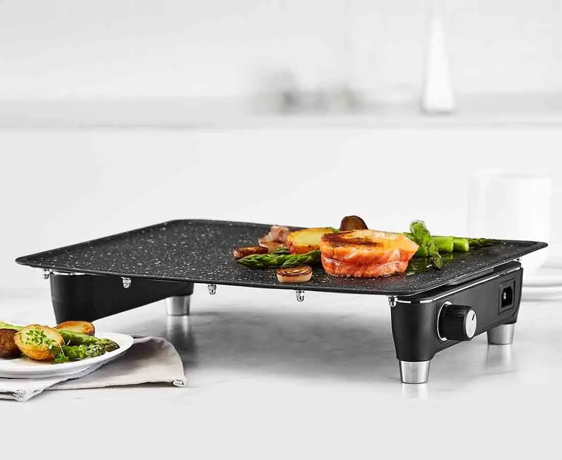 thinkkitchen Ultra Slim Electric Griddle, 750 W