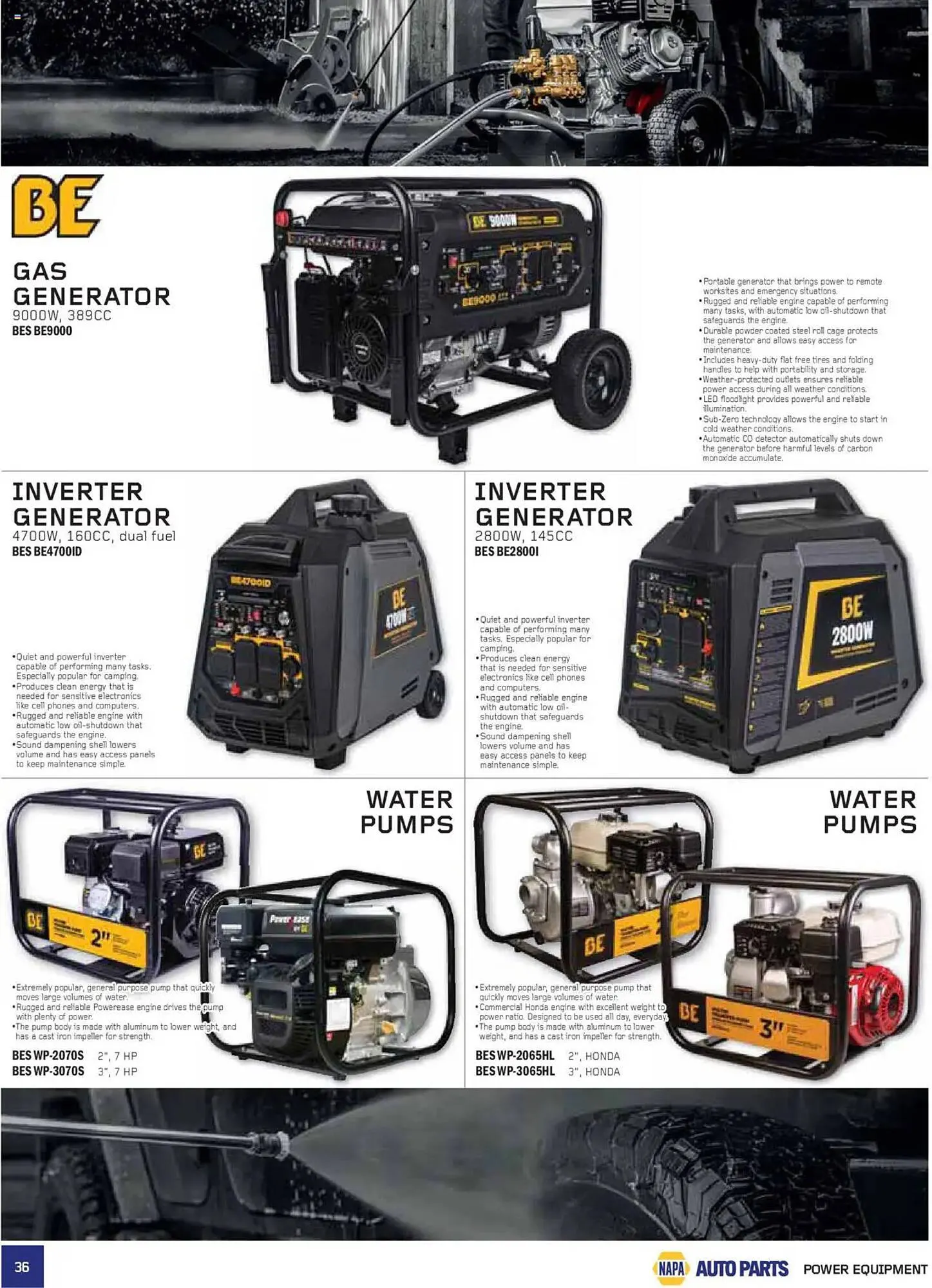 NAPA Auto Parts flyer from July 1 to August 30 2025 - flyer page 36