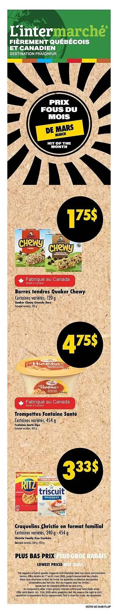 L'Intermarché flyer from March 11 to March 18 2026 - flyer page 7